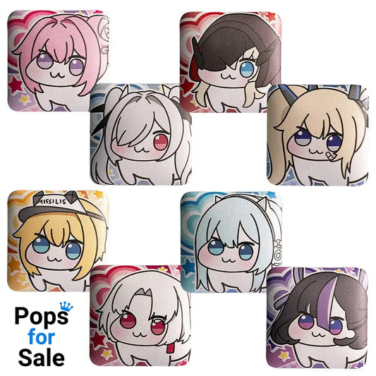 Goddes of Victory: Nikke Pinback Button Doro 6 cm Assortment (8)