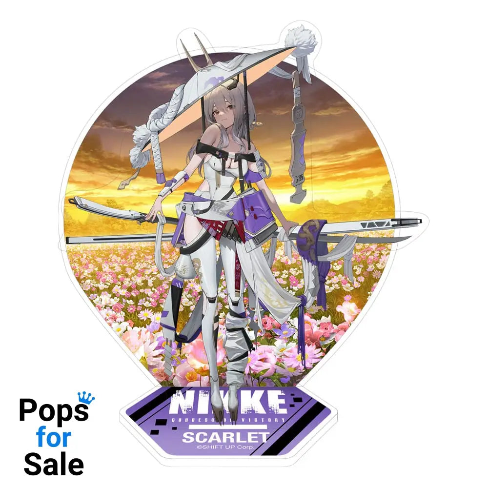 Goddess of Victory: Nikke Acrylic Diorama Scarlet 18 cm