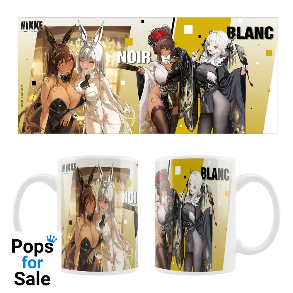 Goddess of Victory: Nikke Ceramic Mug Blanc & Noir Cups & Mugs