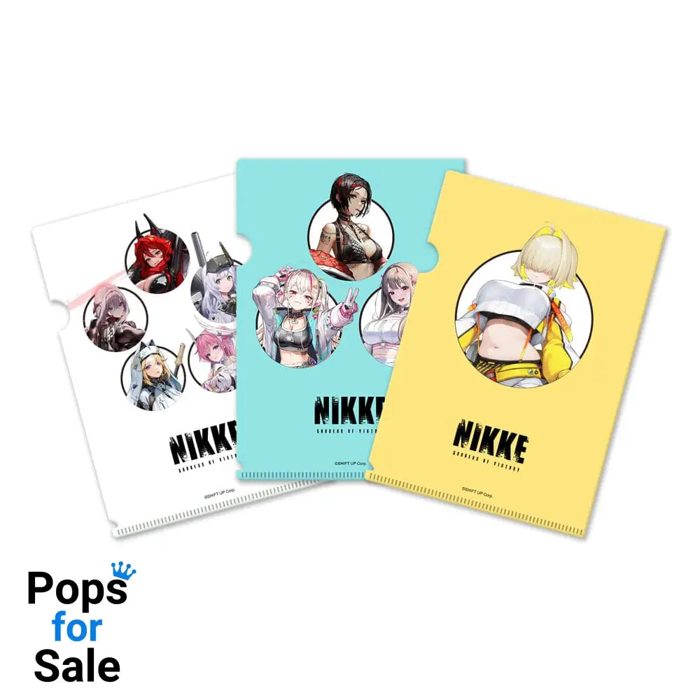 Goddess of Victory: Nikke Clearfile 3-Set
