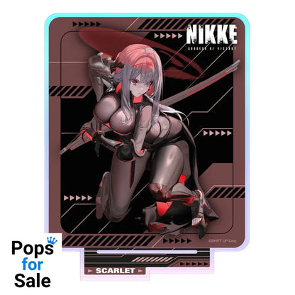 Goddess of Victory: Nikke Crouching Series Acrylic Stand Scarlet Holographic 14 cm Mini-figures