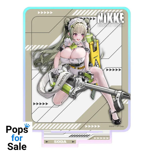 Goddess of Victory: Nikke Crouching Series Acrylic Stand Soda Holographic 14 cm