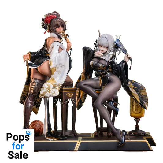 Goddess of Victory: Nikke PVC Statues 2-Pack 1/4 Blanc & Noir