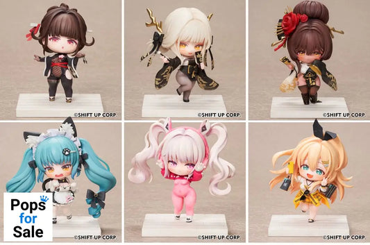 Goddess of Victory: Nikke SAC Series Mini Figures 6-Pack Chibi 10 cm