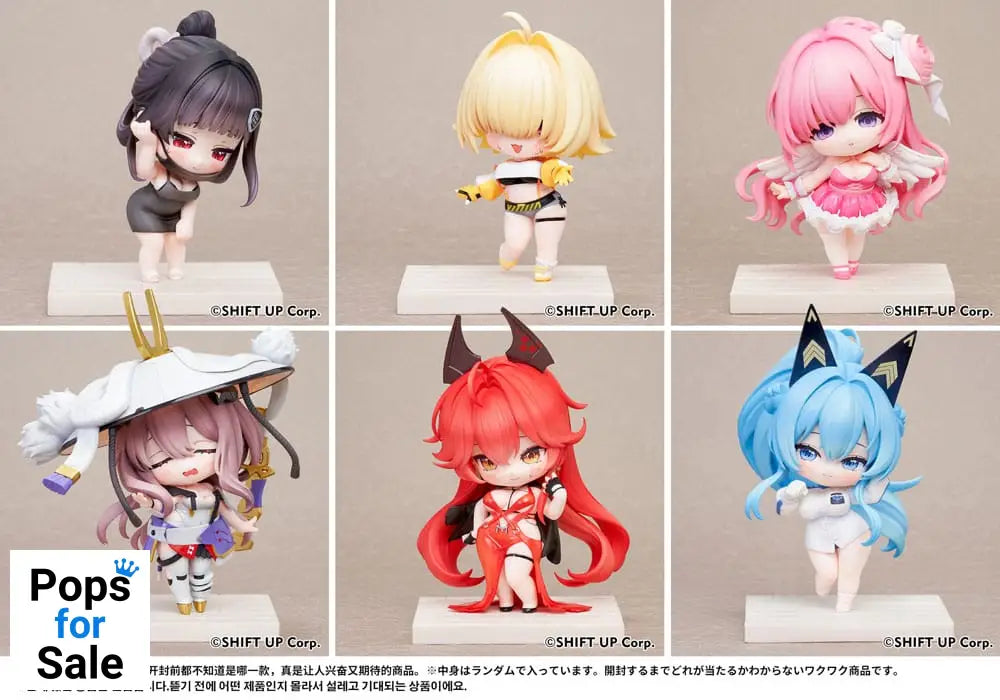 Goddess of Victory: Nikke SAC Series Mini Figures 6-Pack Chibi Vol. 2 10 cm