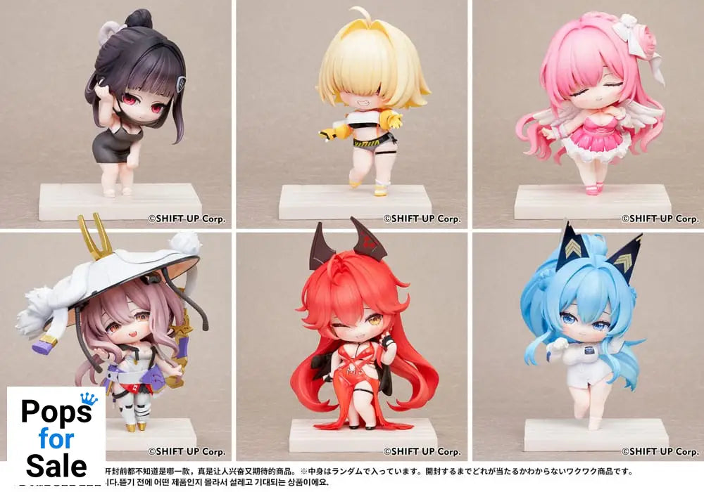 Goddess of Victory: Nikke SAC Series Mini Figures 6-Pack Chibi Vol. 2 10 cm