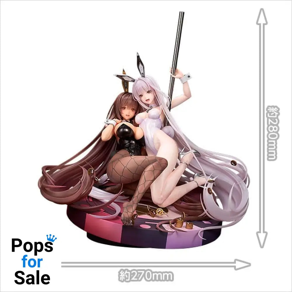 Goddess of Victory: Nikke Statue 1/7 Noir & Blanc Bunny X 777 Ver. 28 cm