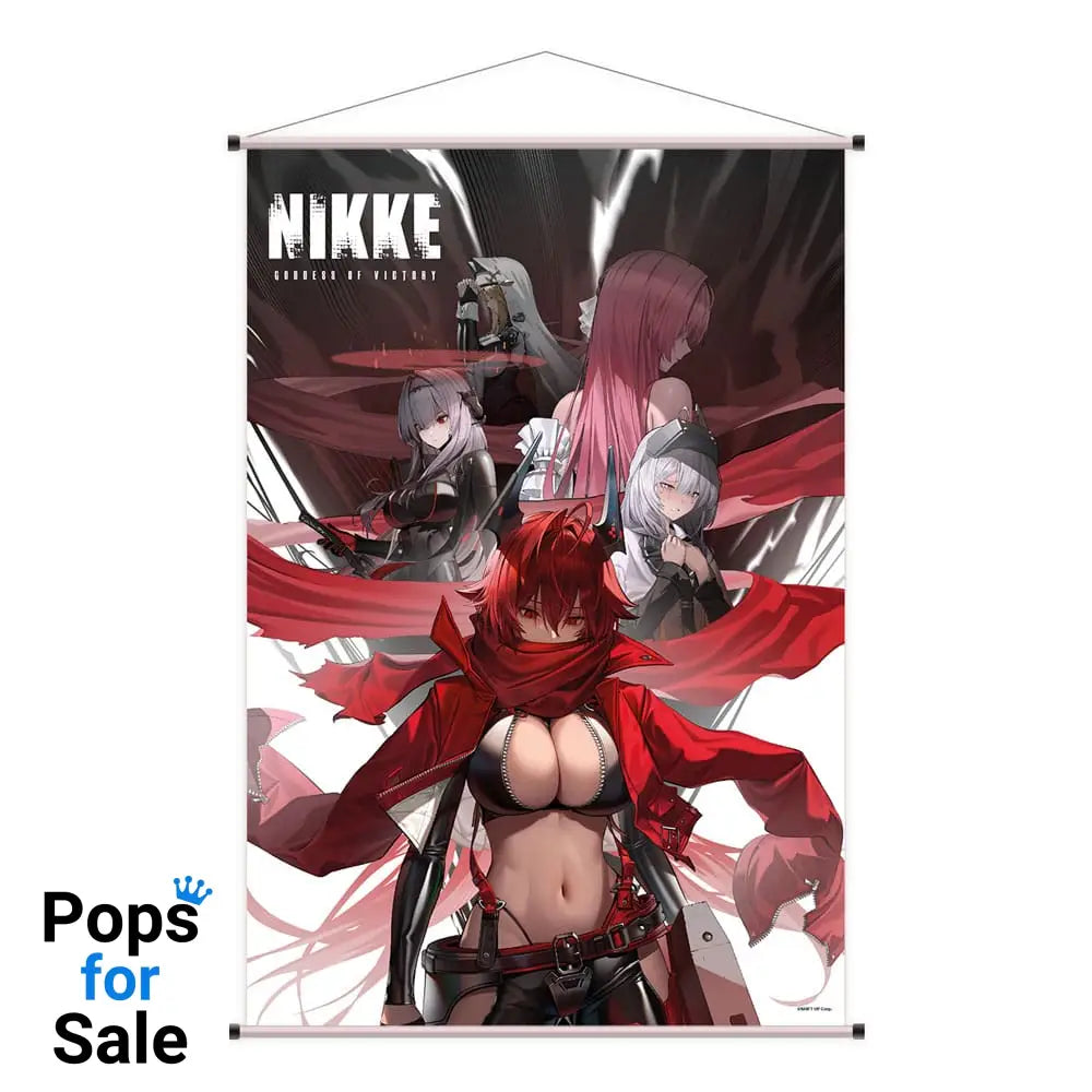 Goddess of Victory: Nikke Wallscroll Red Hood, Snow White, Scarlet, Dorothy & Rapunzel 60 x 90 cm