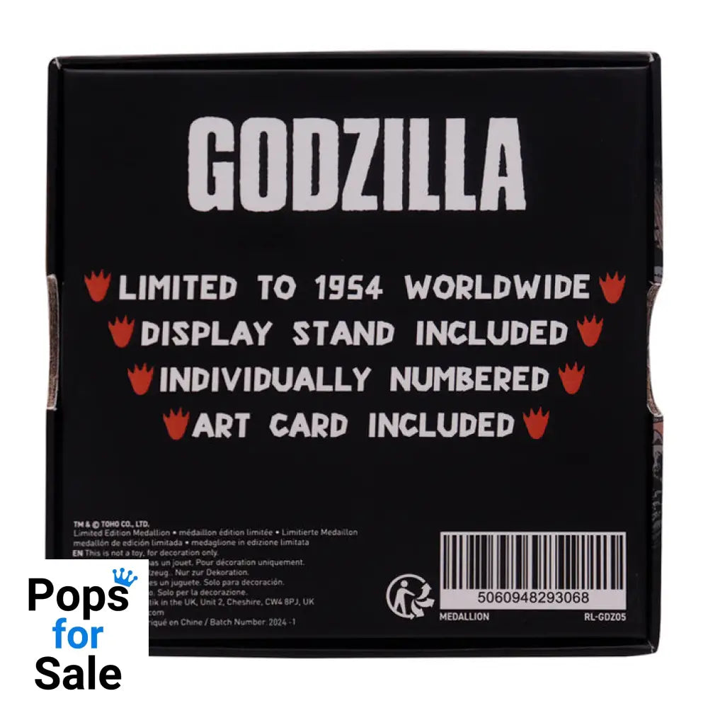 Godzilla 70th Anniversary Limited Edition Medallion Medallion