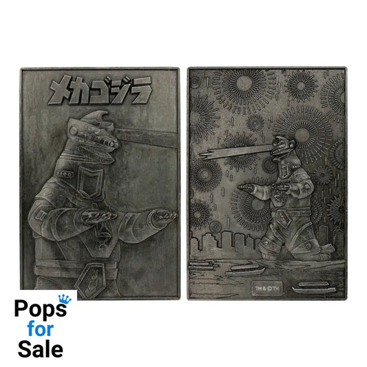 Godzilla 70th Anniversary Limited Edition Twin Ingot Set Medallion Set