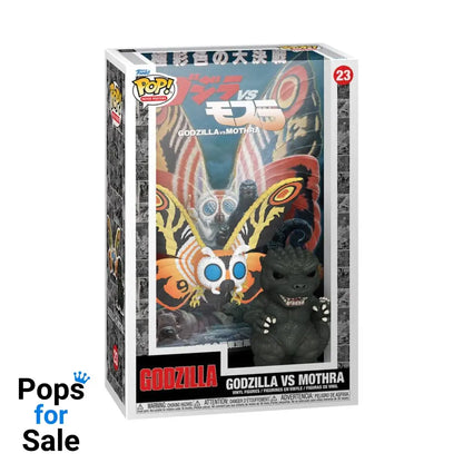 Godzilla 70th Anniversary POP! Movie Poster & Figure Godzilla vs Mothra 9 cm