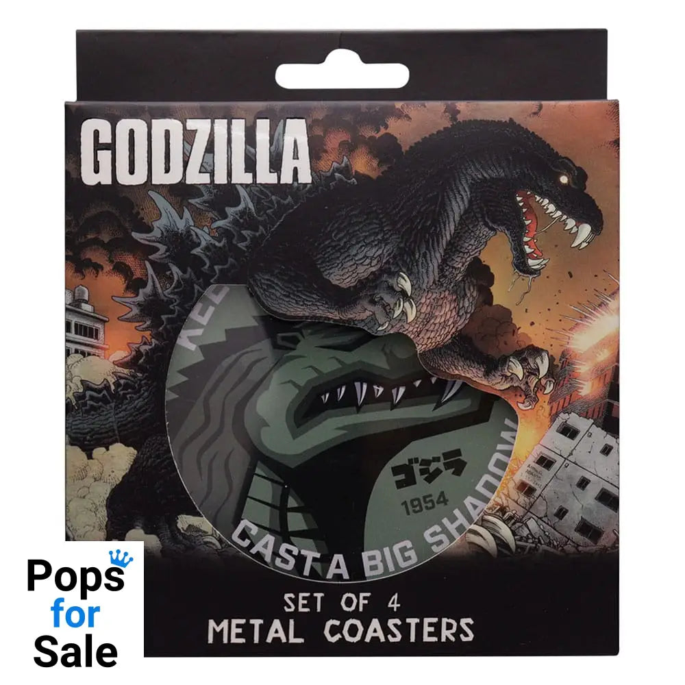 Godzilla Coaster 4-Pack