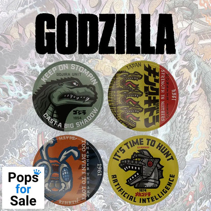 Godzilla Coaster 4-Pack