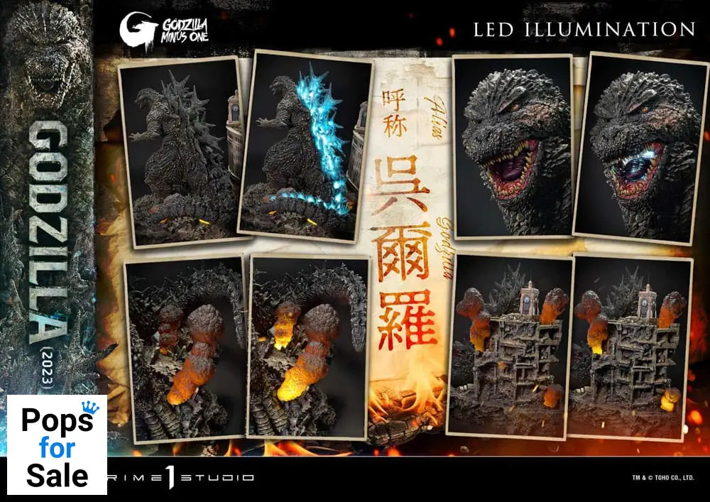 Godzilla Minus One Diorama Masterline Series Godzilla 2023 70 cm