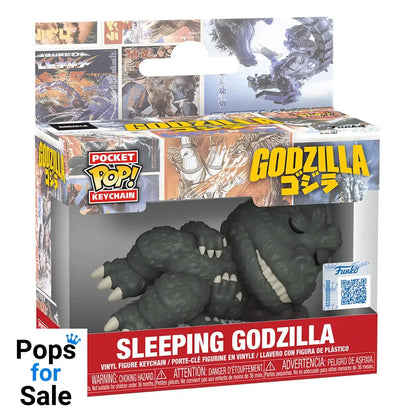 Godzilla Pocket POP! Vinyl Keychains 4 cm Sleeping Godzilla Display (12)
