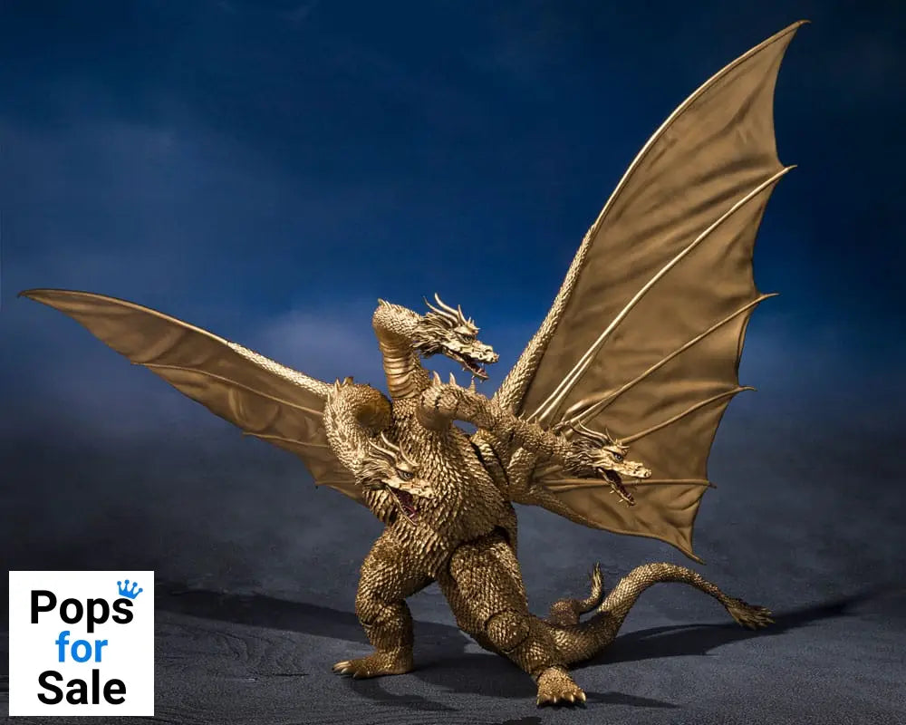 Godzilla S.H. Monster Arts Action Figure King Ghidora (1972) 25 cm