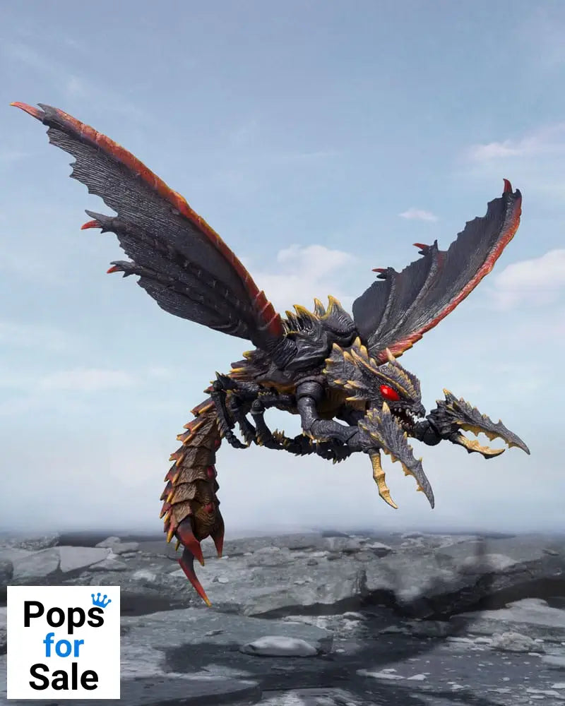 Godzilla S.H. Monster Arts Action Figure Megaguirus Evolution Set 21 cm