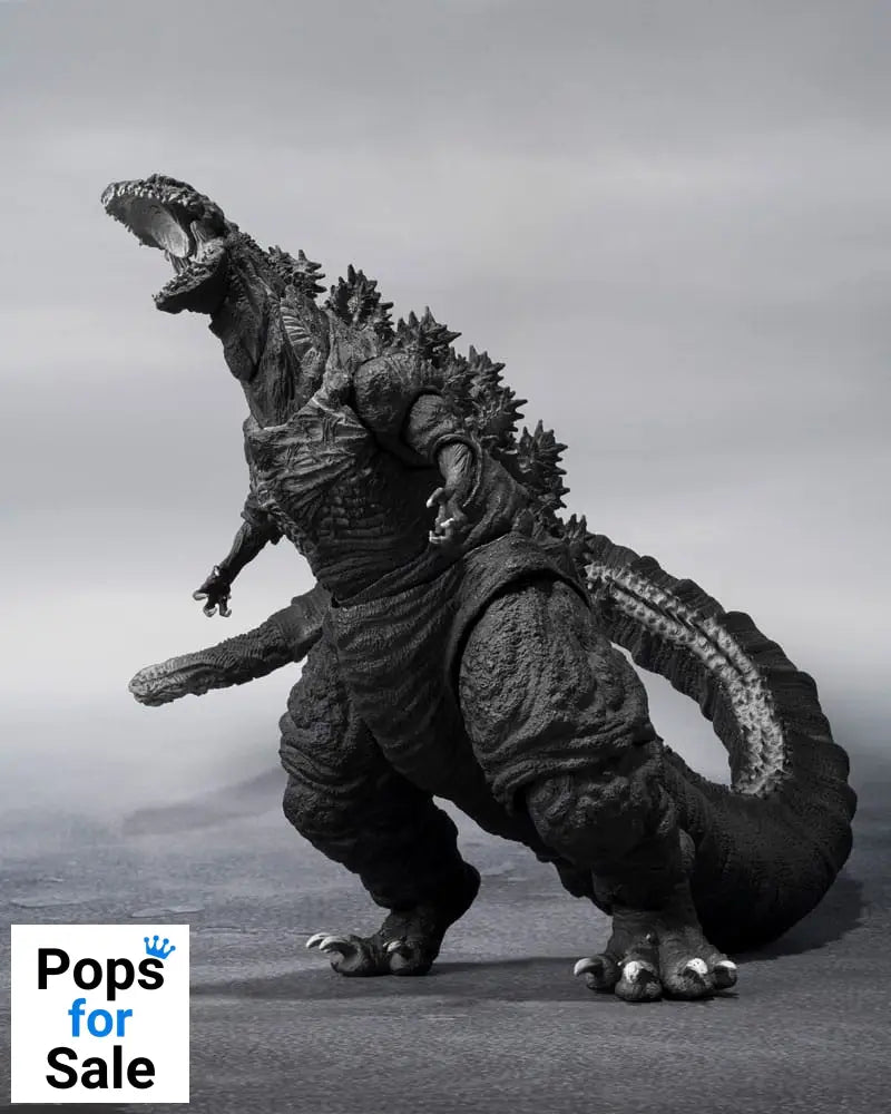 Godzilla S.H. MonsterArts Action Figure Godzilla (2016) The Fourth Orthochromatic Version 18 cm
