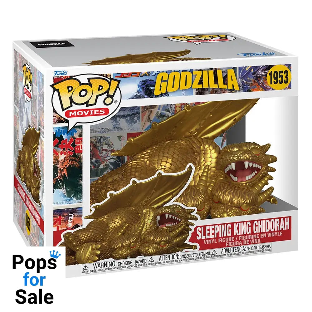 Godzilla Super Sized POP! Movies Vinyl Figure Sleeping King Ghidorah 15 cm