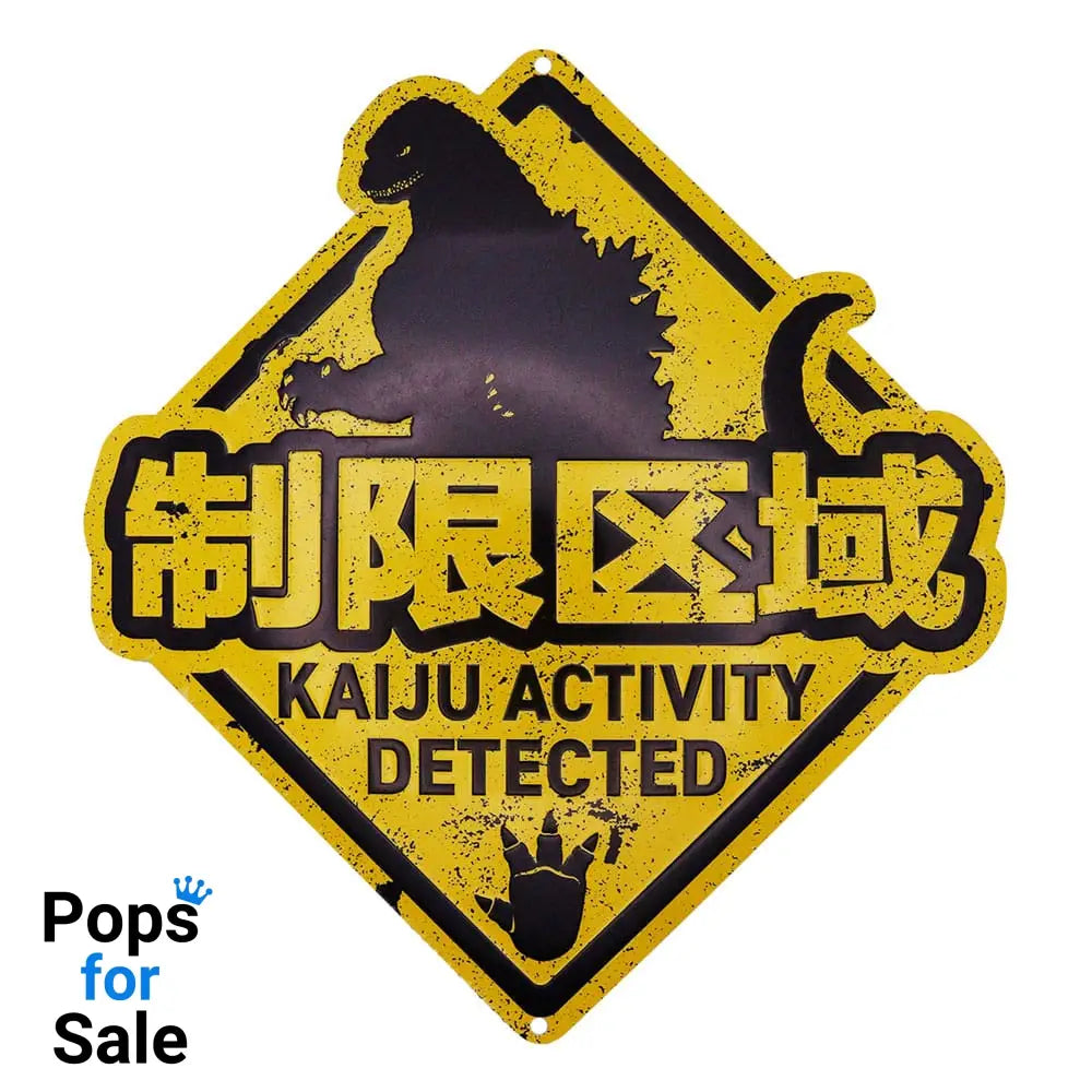 Godzilla Tin Sign Kaiju