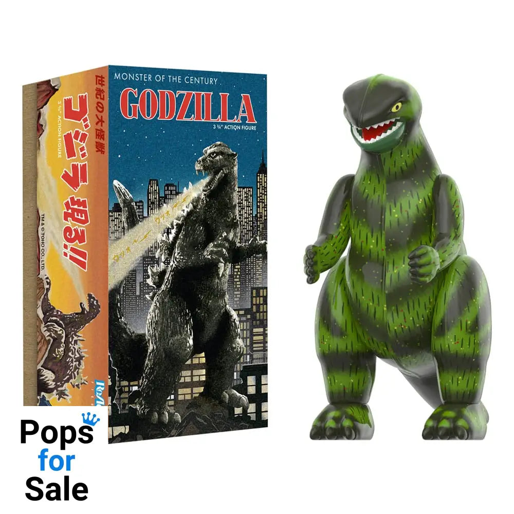 Godzilla Toho ReAction Action Figure Wave 01 (Retro Tin) Godzilla (Marusan Tin) 10 cm