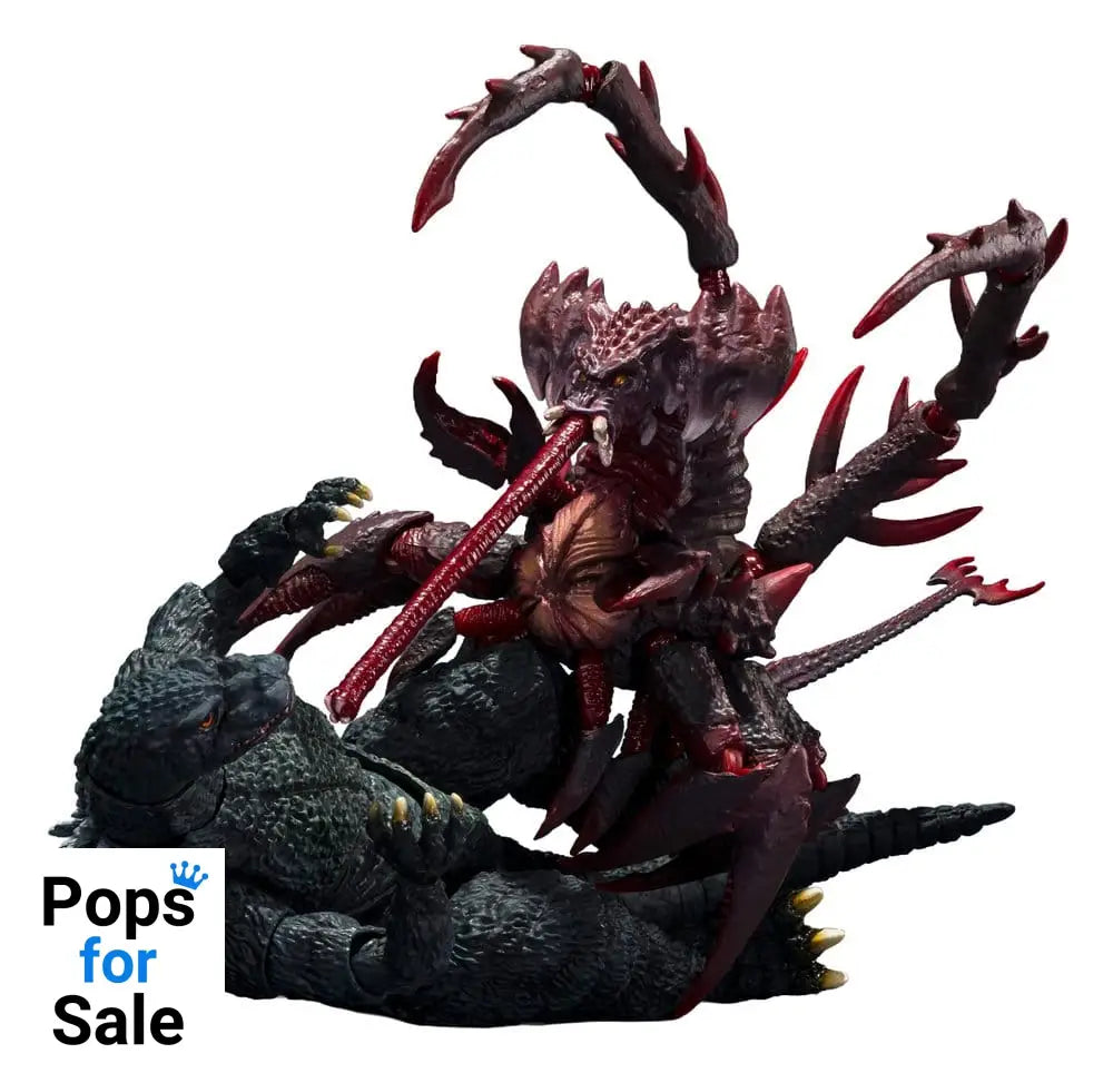 Godzilla vs. Destroyah S.H.MonsterArts Action Figure Godzilla Jr & Destoroyah Evolution Set