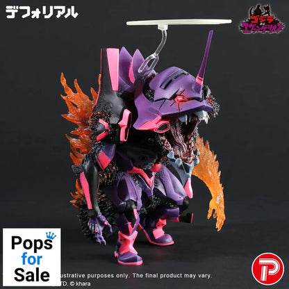 Godzilla vs. Evangelion Deforeal PVC Statue Test Type-01 Burning &quot;G&quot; Awakening Form 19 cm