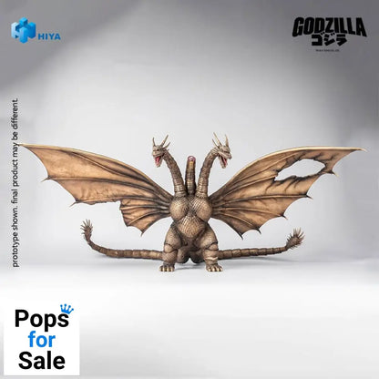 Godzilla vs. King Ghidorah (1991) Exquisite Basic Action Figure King Ghidorah Battle Damaged Version 33 cm