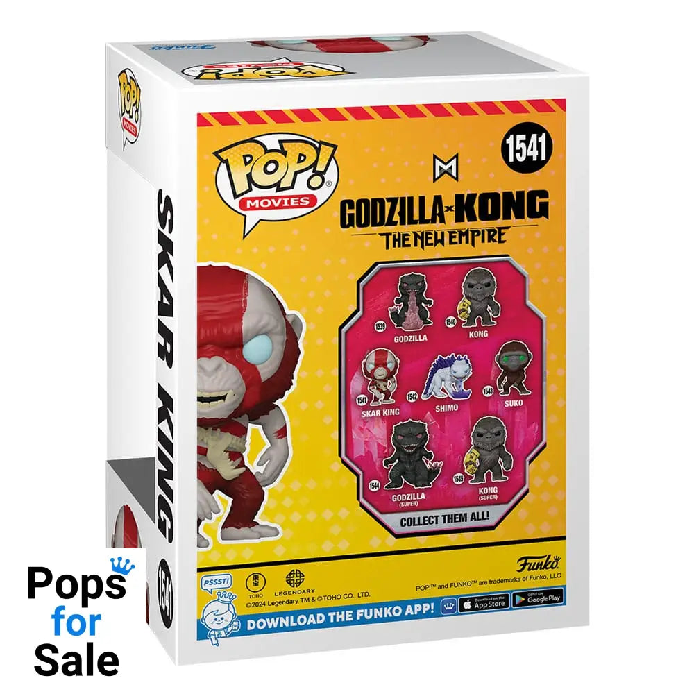 Godzilla vs. Kong 2 POP! Movies Vinyl Figure Skar King 9 cm