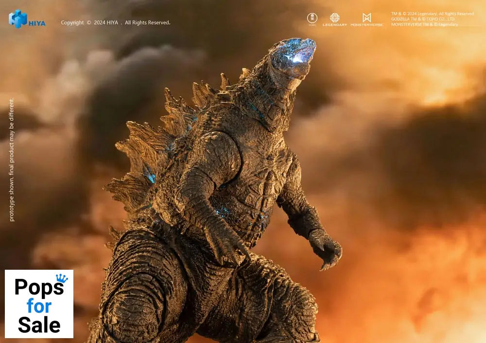 Godzilla vs. Kong 2001 Exquisite Basic+ Action Figure Heat Ray Godzilla 18 cm