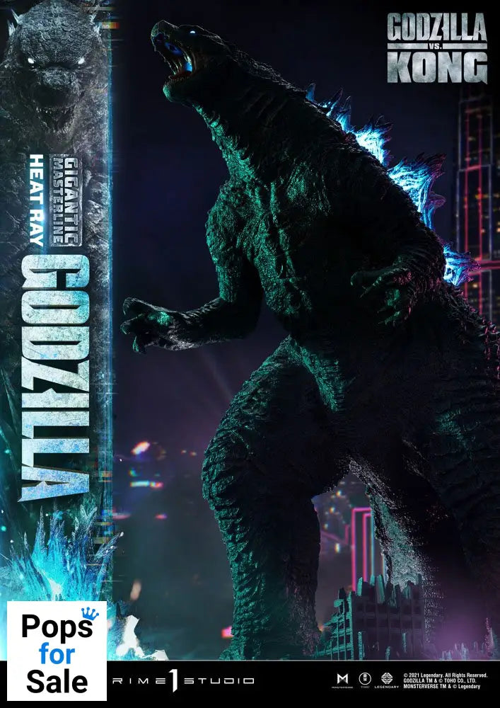 Godzilla vs. Kong Giant Masterline Statue Heat Ray Godzilla 87 cm