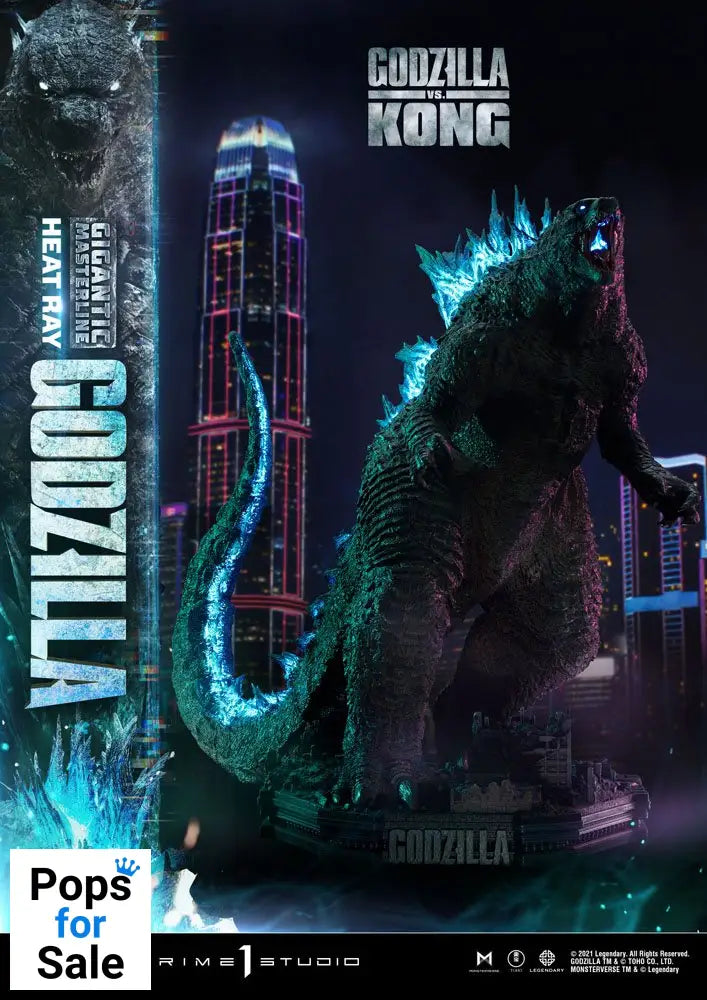Godzilla vs. Kong Giant Masterline Statue Heat Ray Godzilla 87 cm