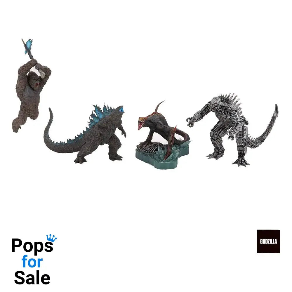 Godzilla vs Kong Hyper ModelingSeries PVC Statues 7 - 11 cm Assortment (4)