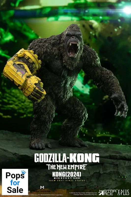 Godzilla vs. Kong: The New Empire Soft Vinyl Statue Kong with B.E.A.S.T. Glove 30 cm Statues