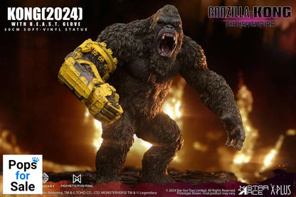 Godzilla vs. Kong: The New Empire Soft Vinyl Statue Kong with B.E.A.S.T. Glove 30 cm