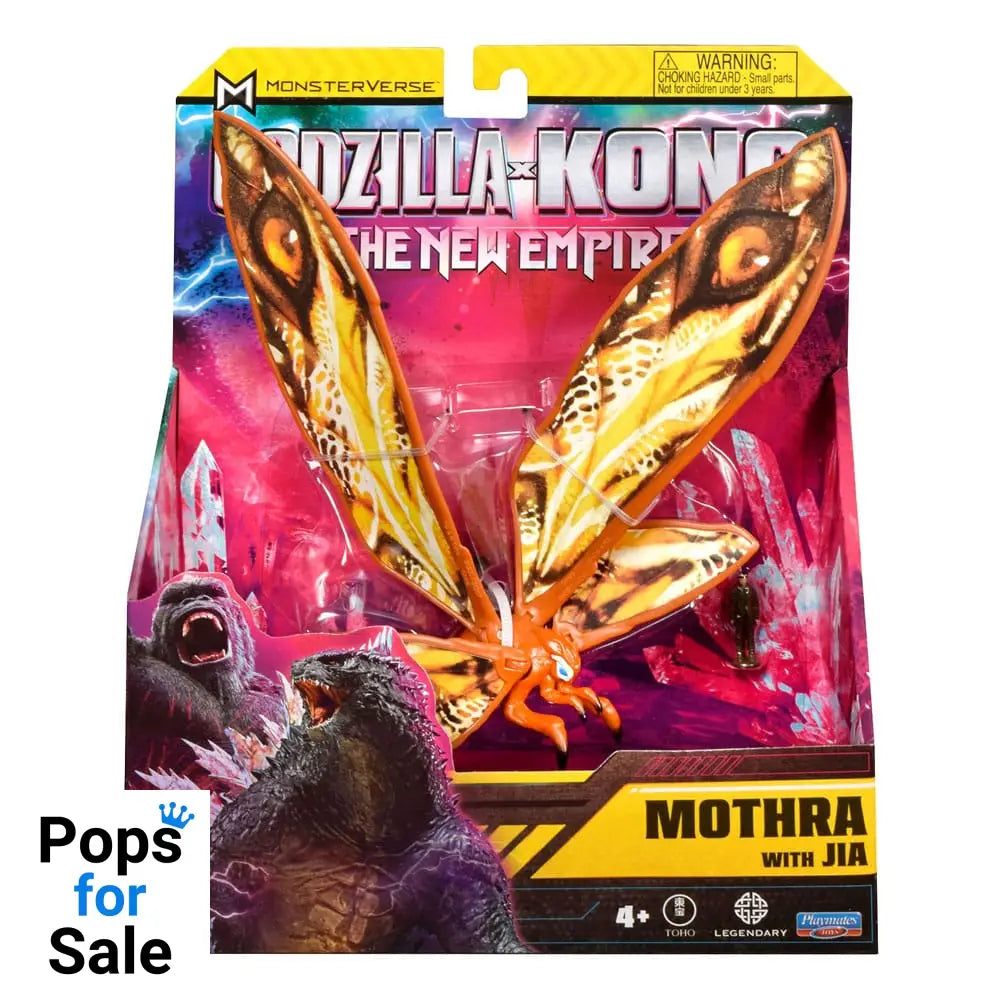 Godzilla x Kong: The New Empire Action Figure Mothra with Jiva 15 cm