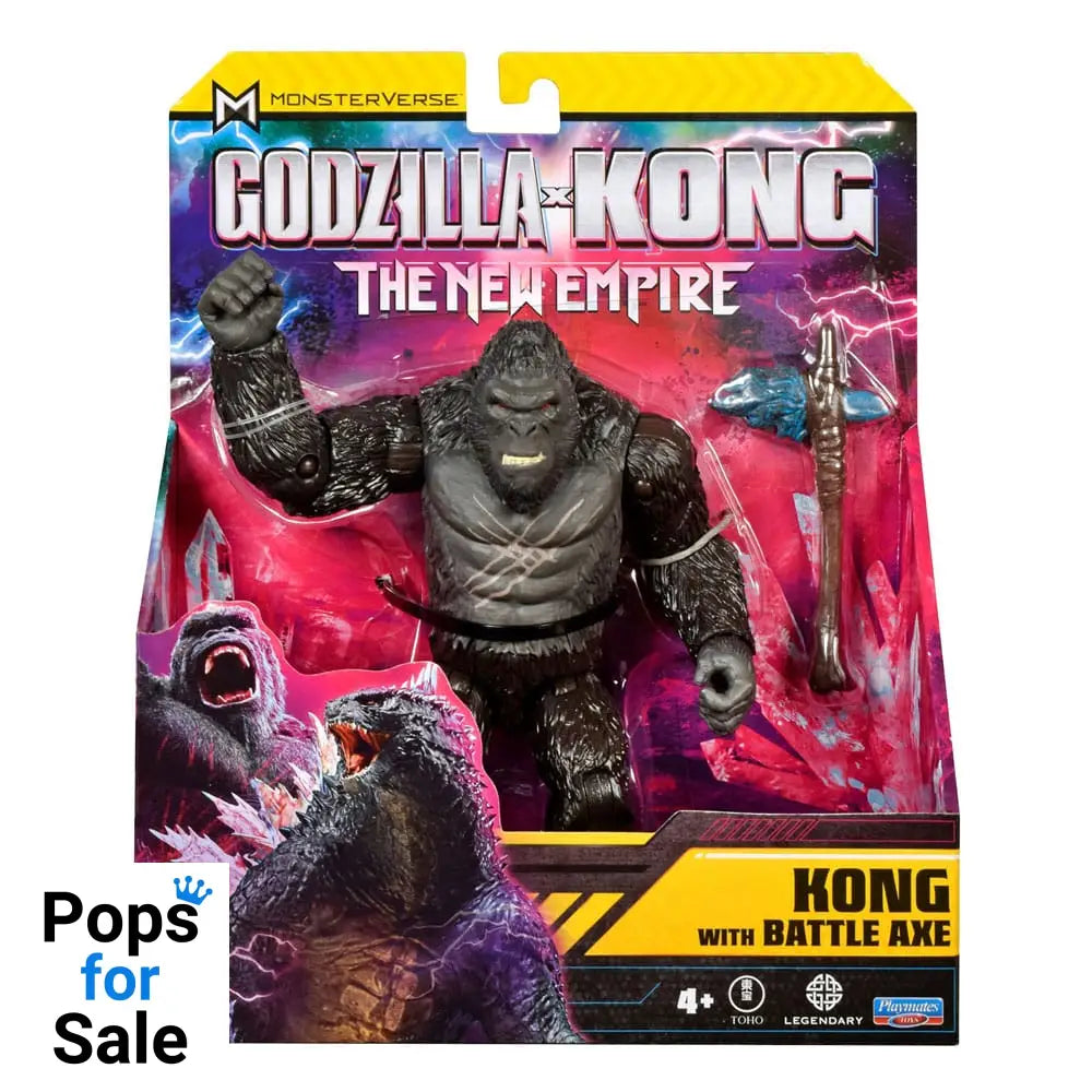 Godzilla x Kong: The New Empire Action Figure Kong with Battle Axe 15 cm