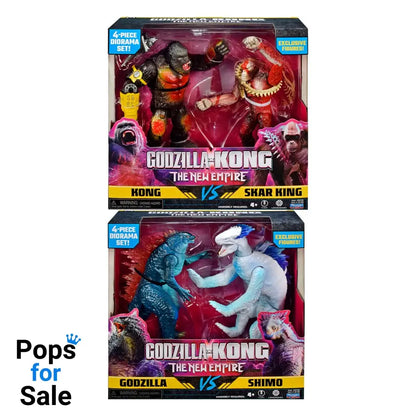 Godzilla x Kong The new Empire Action Figures 15 cm Assortment (4) Plushes