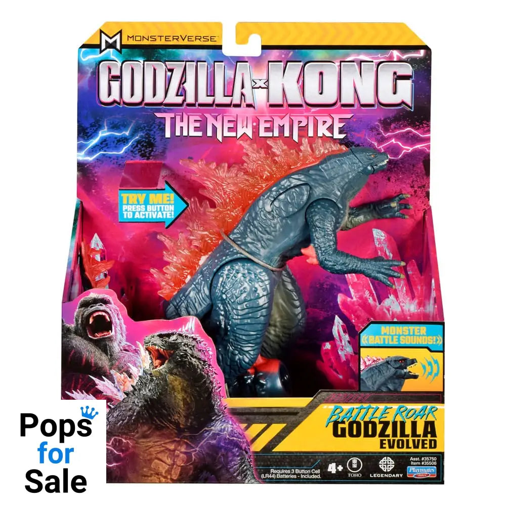 Godzilla x Kong The new Empire Action Figures Deluxe elek Figures 18 cm Assortment (4)
