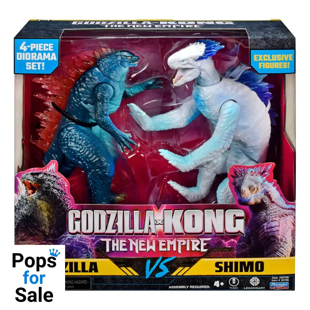 Godzilla x Kong: The New Empire Diorama 2-Pack Godzilla vs Shimo 15 cm