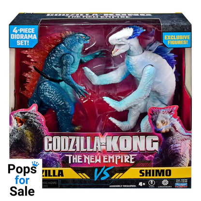 Godzilla x Kong: The New Empire Diorama 2-Pack Godzilla vs Shimo 15 cm