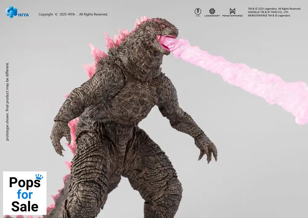 Godzilla x Kong The New Empire Exquisite Basic Action Figure Heat Ray Godzilla Evolved Ver. 18 cm
