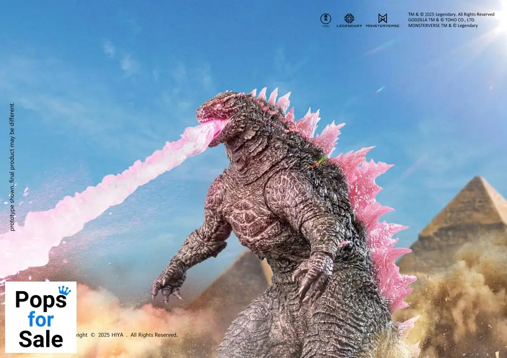 Godzilla x Kong The New Empire Exquisite Basic Action Figure Heat Ray Godzilla Evolved Ver. 18 cm