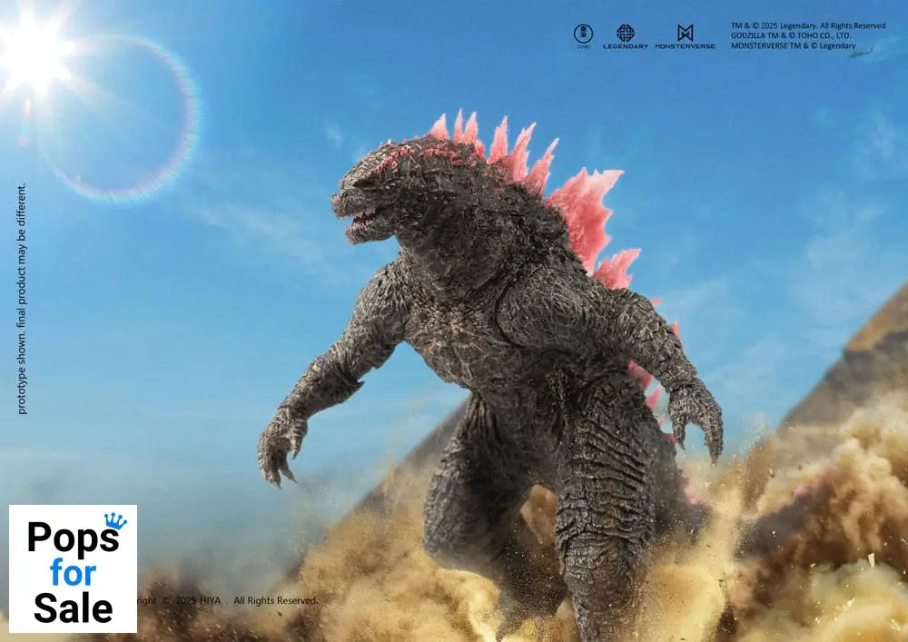 Godzilla x Kong The New Empire Exquisite Basic Action Figure Heat Ray Godzilla Evolved Ver. 18 cm