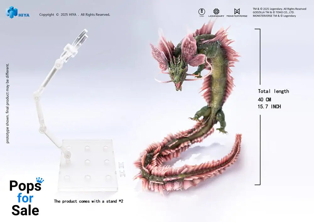 Godzilla x Kong The New Empire Exquisite Basic Action Figure Tiamat 40 cm