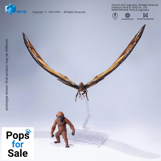 Godzilla x Kong: The New Empire Exquisite Basic Series Action Figure Mothra Premium Set