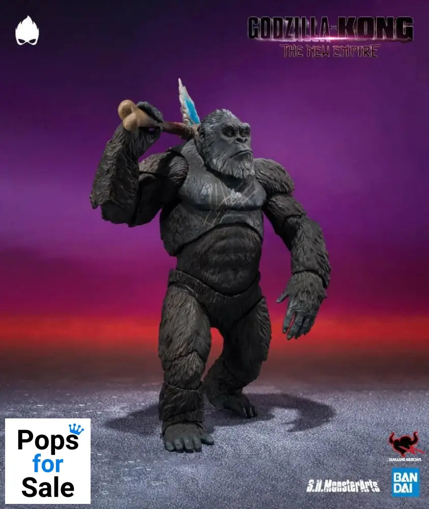 Godzilla X Kong: The New Empire: S.H. Monsterarts Action Figure: Kong Merchandise