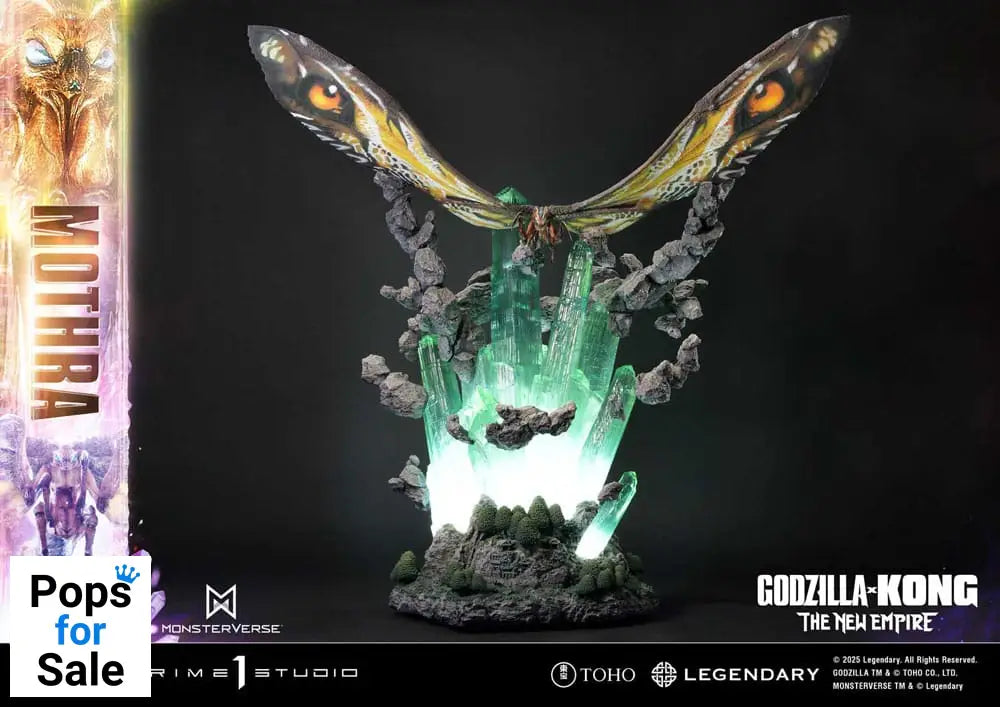 Godzilla x Kong: The New Empire Ultimate Diorama Masterline Series Statue Mothra 113 cm