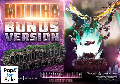 Godzilla x Kong: The New Empire Ultimate Diorama Masterline Series Statue Mothra Bonus Version 113 cm