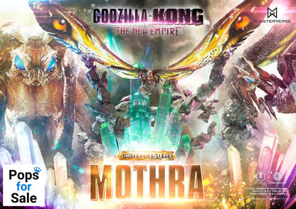 Godzilla x Kong: The New Empire Ultimate Diorama Masterline Series Statue Mothra Bonus Version 113 cm